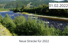 Neue Strecke für 2022  01.02.2022